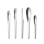 Arne Jacobsen by Georg Jensen Stainless Steel Flatware Set For 8 Service New