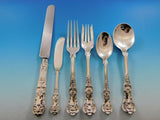 English King by Tiffany and Co. Sterling Silver Flatware Set for 8 Service 51 Pc