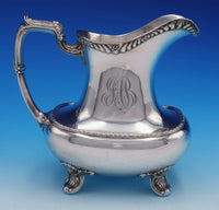 King George by Gorham Sterling Silver Water Pitcher w/Applied Feet #A499 (#3281)