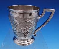 Grape by Gorham Coin Silver Drinking Cup #83 4" x 4 1/2" 7.3 ozt. (#7791)