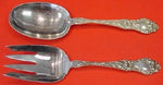 Lily by Frank Whiting Sterling Silver Salad Serving Set AS 9"