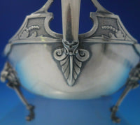 Bust by Gorham Silverplate Centerpiece Oval Bright-Cut Lion Feet #0250 (#5358)