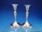 Codan Mexican Sterling Silver Pair of Candlesticks Vintage (#4507)