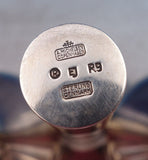 Michelsen Sterling Silver 6 Light Candelabra Pair Mid Century Modern Danish 6936