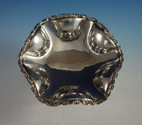 Mexican Sterling Silver Bowl with Six Lobes and Three Applied Cast Feet (#2932)