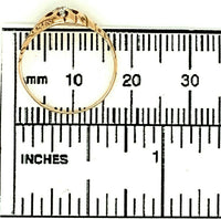 10k Yellow Gold Victorian Mine Cut Genuine Natural Diamond Ring (#J4793)