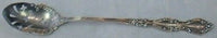 Warwick By International Sterling Silver Olive Spoon GW Long Fancy Org. 7"