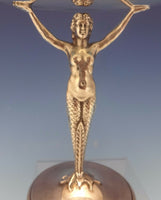 Reed & Barton Sterling Silver Compote Raised with 3-D Mermaid Figural (#0602)