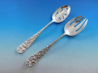 Baltimore Rose by Schofield Repousse Sterling Silver Flatware Set 144 pc Dinner