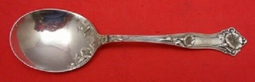 Morning Glory By Alvin Sterling Silver Preserve Spoon 7 1/8"