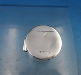Shreve Sterling Silver Inkwell Beaded with Glass Insert 1 3/4" x 1 1/2" (#6562)