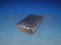 Joseph Willmore English Georgian Sterling Silver Vinaigrette Birmingham (#6740)