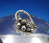 E. Dragsted Danish Sterling Silver Cut Crystal Jelly Jar w/ Spoon #1775 (#6755)