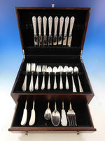 Corsage by Kirk Stieff Sterling Silver Flatware Set for 8 Service 60 pieces