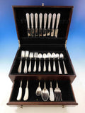 Corsage by Kirk Stieff Sterling Silver Flatware Set for 8 Service 60 pieces