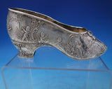 German Sterling Silver Figurine Shoe with Winged Cherubs Angels 4.8 ozt. (#6466)