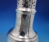 English Georgian Sterling Silver Salt and Pepper Shaker Set 2pc c.1788 (#6840-2)