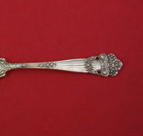 Georgian by Towle Sterling Silver Tomato Server Gold Washed Hand Pierced 7 5/8"