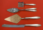 Dawn Star by Wallace Sterling Silver Dessert Serving Set 4pc Custom Made