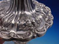 Francis I by Reed & Barton pair of Candlestick #X569 with pierced shades (#4613)