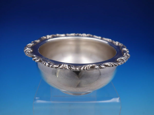 Camusso Sterling Silver 2" x 4 1/4" Sauce Bowl with Decorative Rim (#4455)