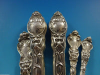 Douvaine by Unger Sterling Silver Flatware Service Set 68 Pieces Art Nouveau