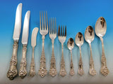 Queens by Birks Canada Sterling Silver Flatware Set Service 90 Pieces Dinner