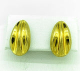 18k Yellow Gold Clip on Earrings (#J4779)