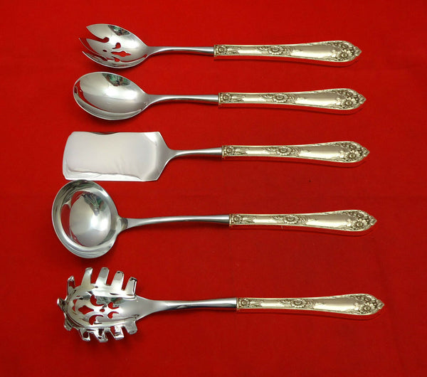 Wellesley by International Sterling Silver Hostess Set 5pc HHWS  Custom Made