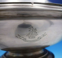 Cartier English Georgian Sterling Silver Vegetable Bowl Covered w/ Base (#4060)