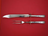 Mayflower by Kirk Sterling Silver Roast Carving Set 2-pc knife 15" fork 12"