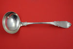 Jones Ball and Co Coin Silver Soup Ladle 13 1/2" Serving Heirloom
