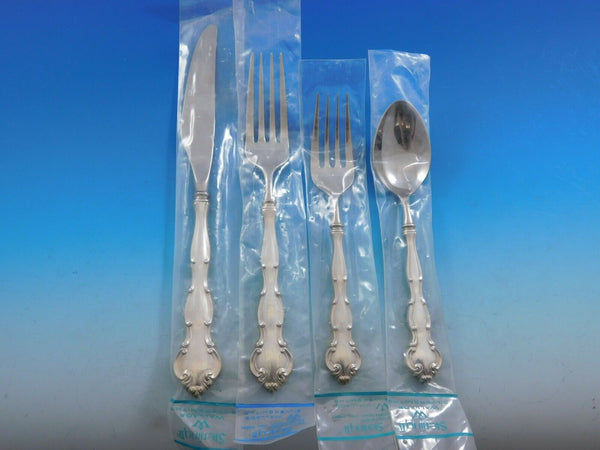 Scarborough by Wallace Sterling Silver Flatware Set Service 24 pieces New Unused