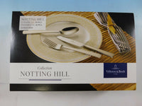 Notting Hill by Villeroy & Boch Stainless Steel Flatware Set Service 8 New 40 pc