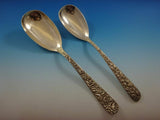 Repousse by Kirk Sterling Silver Flatware Service For 12 Set 143 Pcs Dinner Size