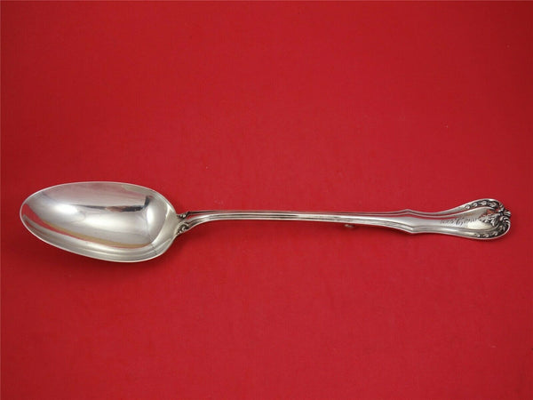 Devon by Reed and Barton Sterling Silver Stuffing Spoon with Button 12 1/4"