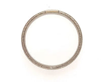 14k White Gold Woman's Wedding Band Jewelry Engraved Size 6 (#J5872)