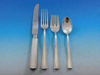 Marie Louise by Blackinton Sterling Silver Flatware Set for 12 Service 63 pieces