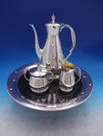 Far East by Reed Barton Sterling Silver Coffee Set 4-pc X424 Mid Century (#7326)