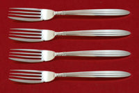 Jubilee by Reed and Barton Sterling Silver Fish Fork Set 4pc AS Custom 7 1/4"