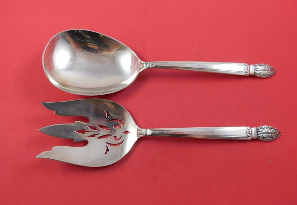Colonial Classic by Reed & Barton Sterling Silver Salad Serving Set 2pc AS 9"