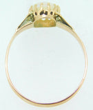 10k Rose Gold 1ct Genuine Natural Opal Ring (#J4133)