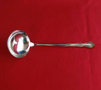 Wild Rose by International Sterling Silver Soup Ladle HHWS Custom Made 10 1/2"