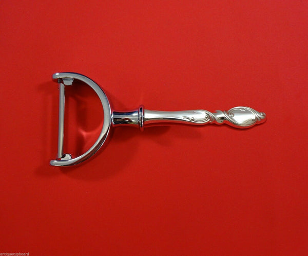 Silver Swirl by Wallace Sterling Silver Vegetable Peeler HHWS  Custom Made 6"