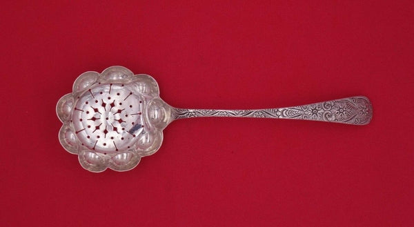 Antique Engraved by Tiffany Sterling Silver Sugar Sifter 7 3/8"