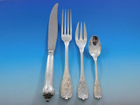 Elysee by Puiforcat French Sterling Silver Flatware Set Dinner Service 48 Piece