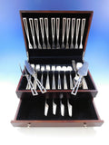 Avanti by Celsa Sterling Silver Flatware Set for 12 Service 75 pcs Modern