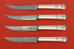 San Lorenzo by Tiffany and Co Sterling Silver Steak Knife Set 4pc Custom 8 1/2"