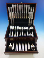 Etruscan by Gorham Sterling Silver Flatware Set Service 75 pcs Dinner B Monogram