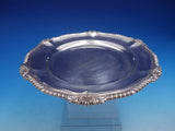 1890 Georgian Style Gadroon English Sterling Silver Charger Plate (#4139)